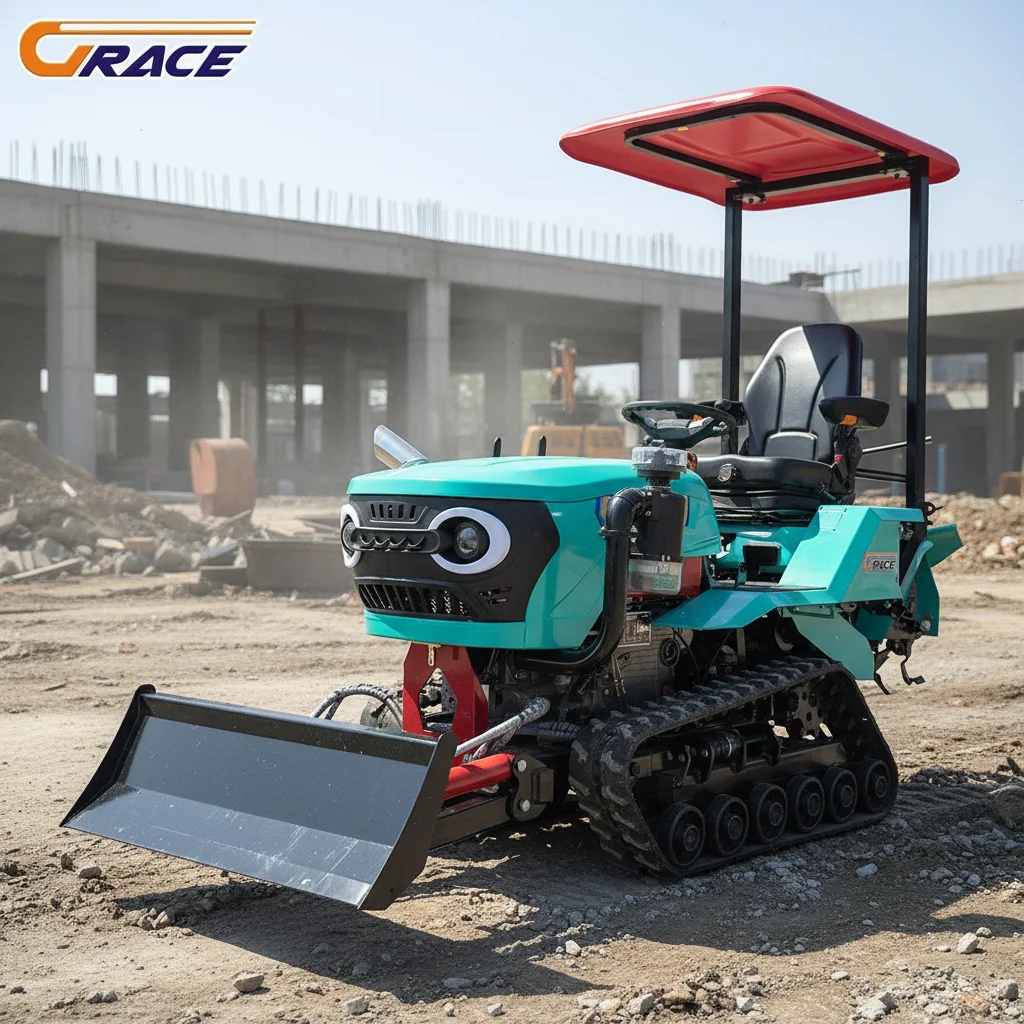 Customize Compact Small Farm Tractor Multipurpose Agricultural Tractor for Farmland