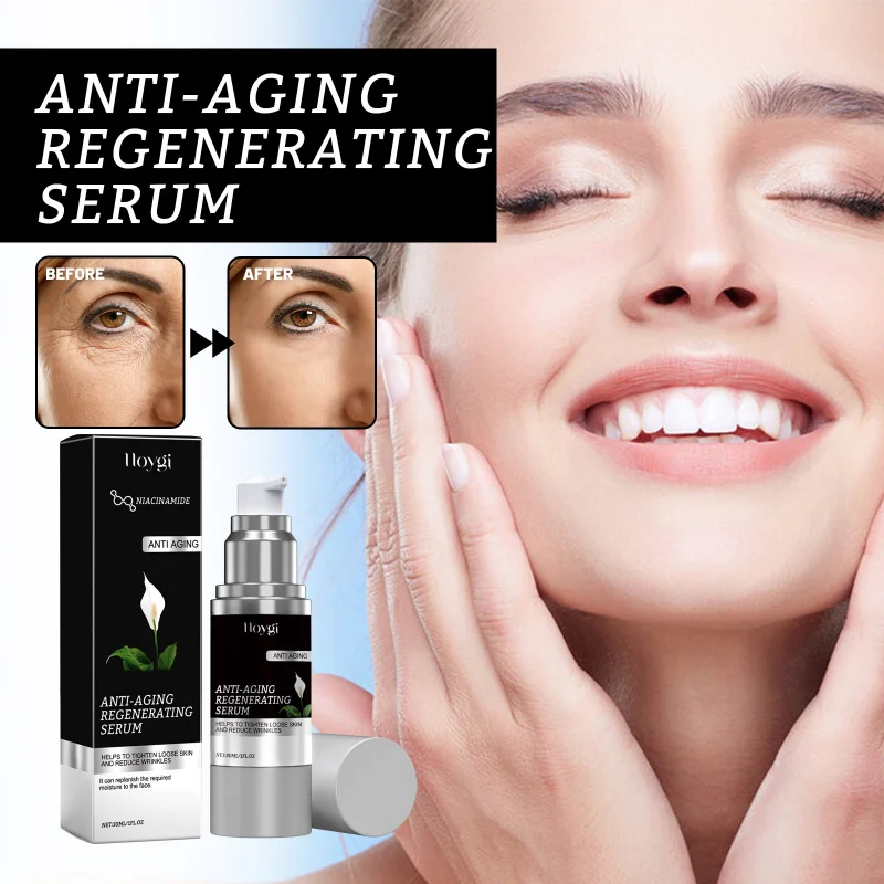 

Anti-Wrinkle Serum, Hydrates, Repairs Skin Barrier, Plumps & Firms, Brightens Face, Reduces Dark Spots & Fine Lines