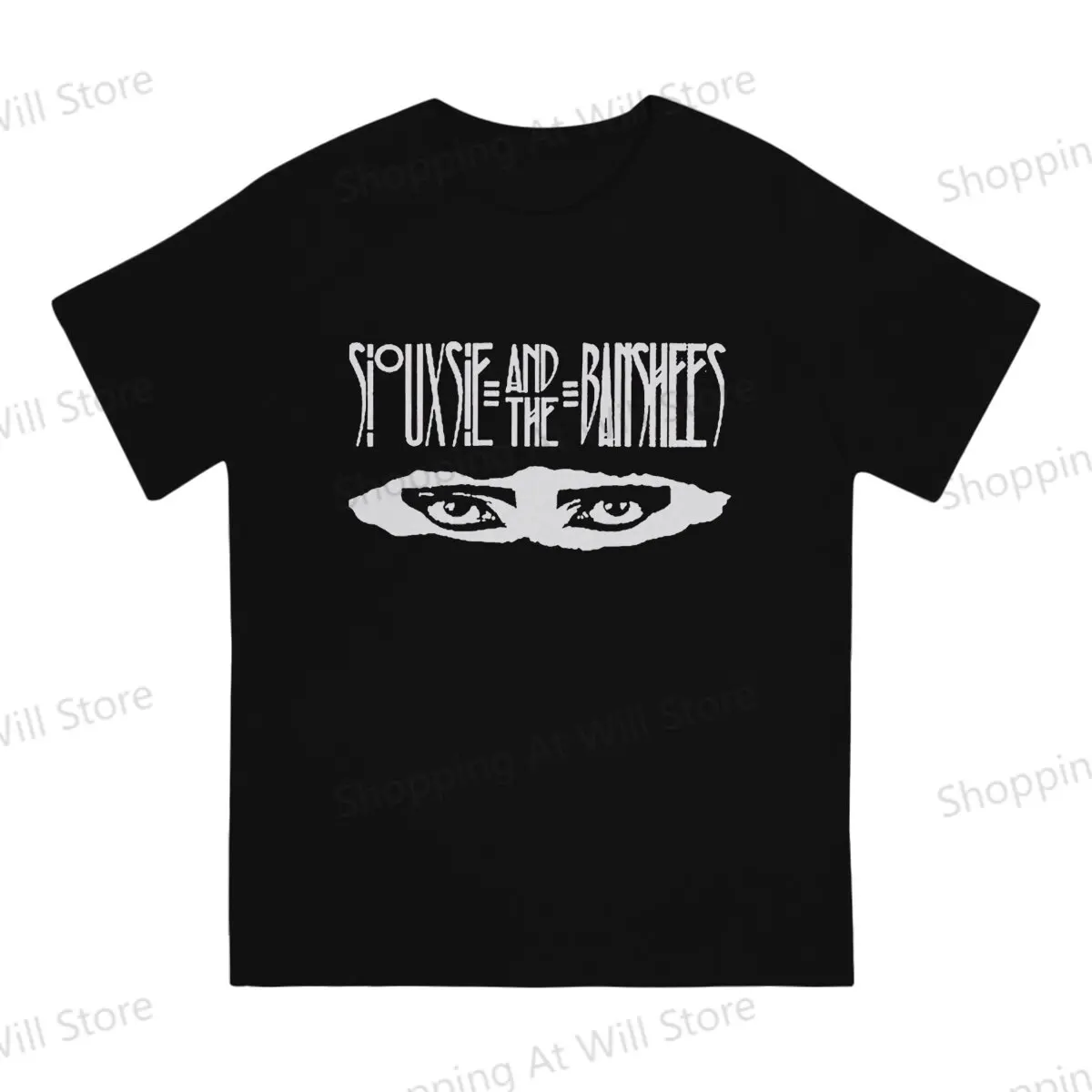 Summer men's and women's casual T-shirts  Siouxsie And The Banshees Round neck short sleeved T-shirt Street Clothing S-6XL