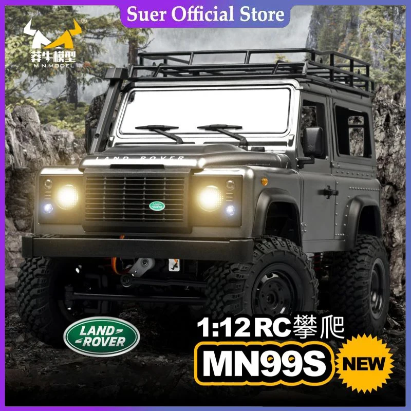 

1:12 Scale MN-99S MN-98 RTR Version RC Car 2.4G 4WD RC Rock Crawler D90 Defender Pickup Remote Control Truck MN 99S Toys Gifts