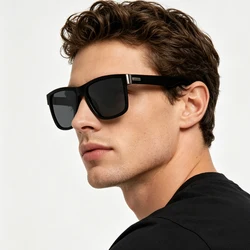 Lunettes de soleil polarisées de sport classiques pour hommes et femmes, lunettes de soleil carrées à la mode pour hommes, bleu, vert, lunettes interdite UV400, été