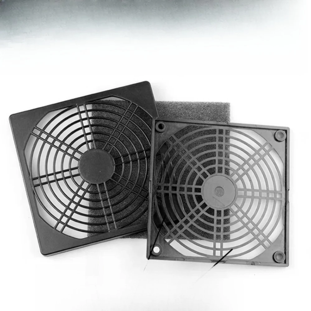 

4/5/6/8/9/12/15/18/20CM Cooling Fan Dust Filter Cover 3 In 1 Fan Protective Dustproof Mesh Grill For All Size Cooling Fans (002)