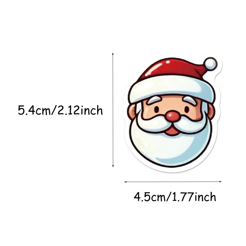 50/100PCS Weihnachten Sammlung Cartoon Graffiti Aufkleber DIY Gepäck Lautsprecher Skateboard Label Wasserdichte Aufkleber
