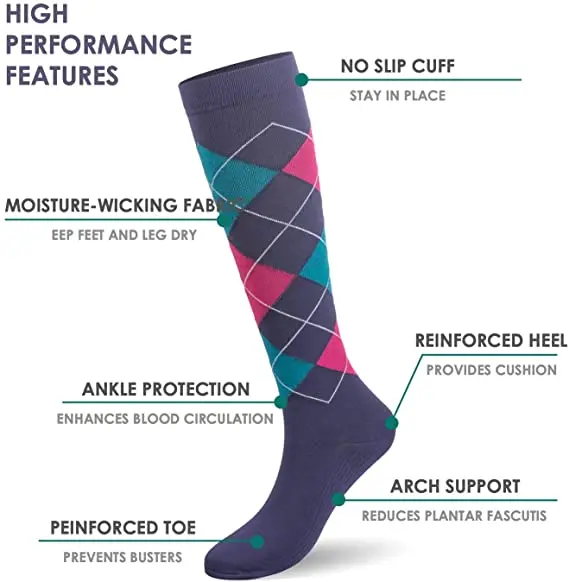 New Compression Socks for Leggings Running Pressure Soccer Unisex Adult Socks Korean Edition Network Red Pressure Nurse Socks