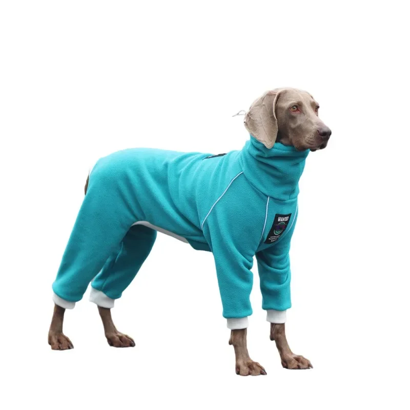 Large Dog Clothing Jumpsuit Big Dog Costume Winter Border Collie Samoyed Husky Labrador Golden Retriever Weimaraner Pet Clothes