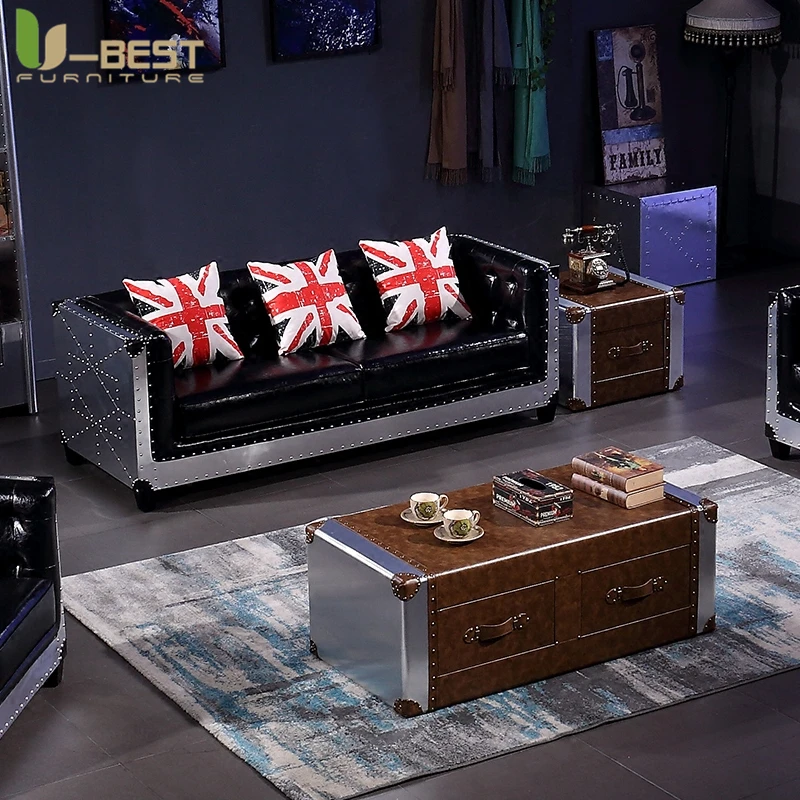 Coffee Tables Industrial Retro Aviato Sofa Table Mesa Basse Tisch Stoliki Kawowe Kaffee Tische Masa Tablo Tische Tea Corner Cafe