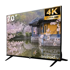 75インチミニールOLED QLED 4K HD TV 32 43 50 65 75 85 100インチ4Kホテルおよびポータブル使用用のスマートテレビ 10ベストセールススマートTV 43インチ-4