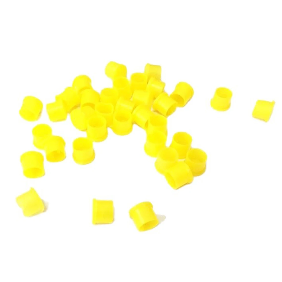 100pcs SMA Dust Cap Protective Cover 6mm Yellow Color for SMA Female Connector Wholesale