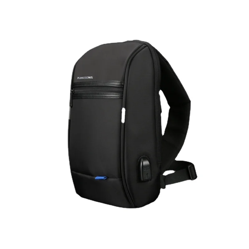Imagem -05 - Kingsons Mochila Peito Impermeável para Homens Casual Crossbody Bolsa Ombro Único Viagem de Lazer 101