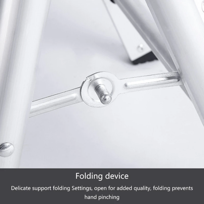 Household Aluminum Stepladder Multifunctional Foldable Herringbone Ladder