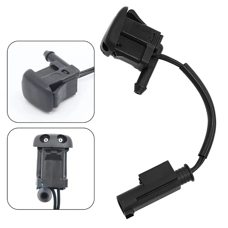 Car Windshield Wiper Water Spray Jet Washer Nozzle Windscreen Replacement Accessories Suitable for E39 528iI 61668361039