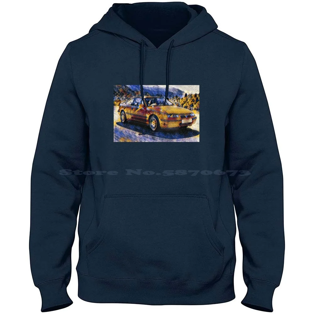 Holden / Opel / Vauxhall Calibra 100% Cotton Hoodie Holden Opel Vauxhall Calibra Car Automobile