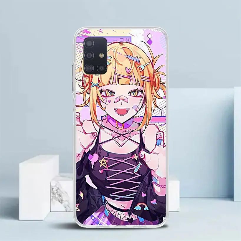 My Hero Himiko Toga Phone Case For Samsung Galaxy A51 A50S A41 A40 A31 A30S A21S A20S A20E A11 A10S A71 A70 A6 A7 A8 A9 Plus