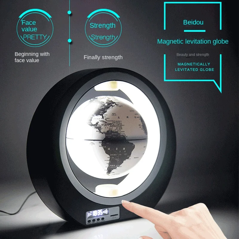 

Beidou Maglev Suspension Decoration Home Italian 3D Stereoscopic Luminescent Light Bluetooth Speaker
