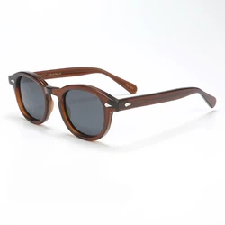 Johnny Depp Polarized Sunglasses Men Women Luxury Brand Designer Style Sun Glasses For Male Female Oculos