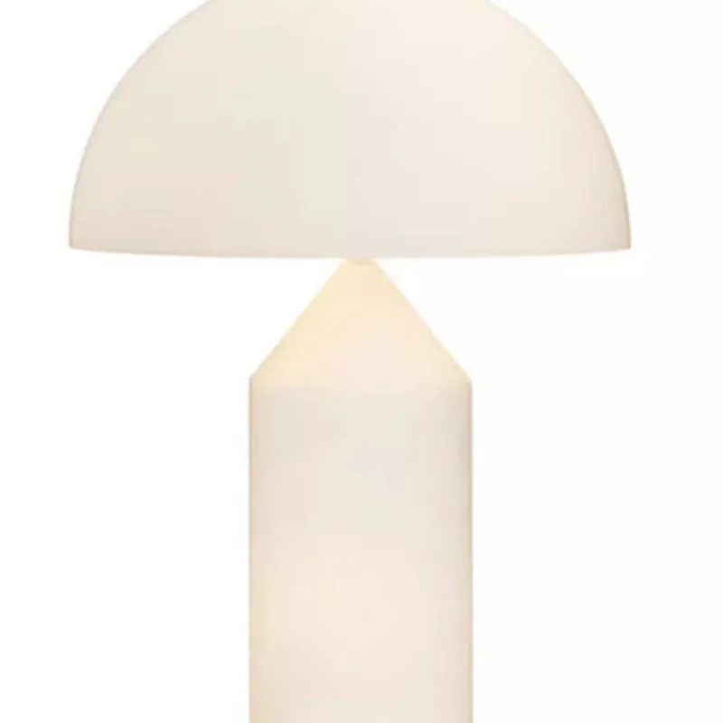 

Bedroom mushroom glass table lamp post-modern living room creative hotel study decorative glass bedside table lamp