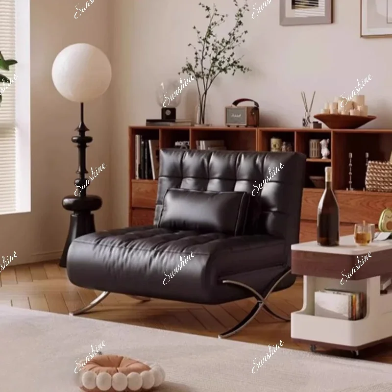 TTItalian minimalist small apartment sofa bed folding dual-purpose light luxury multi-functional retractable