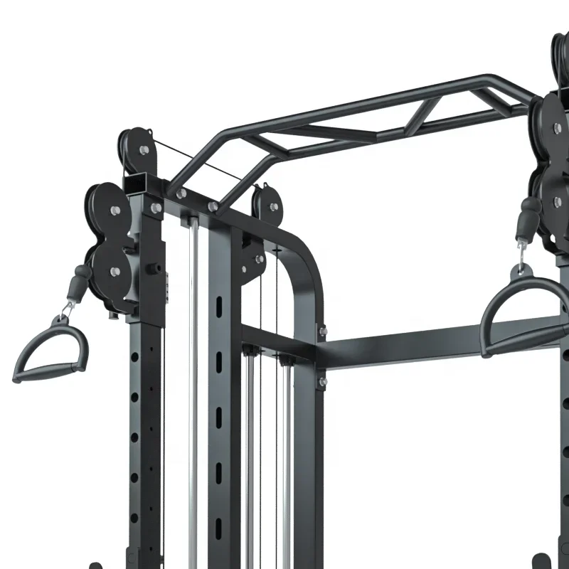 

Commercial Gym Fitness Equipment Machine Multi Functional Trainer Smith Machine Free Weight Squat Rack