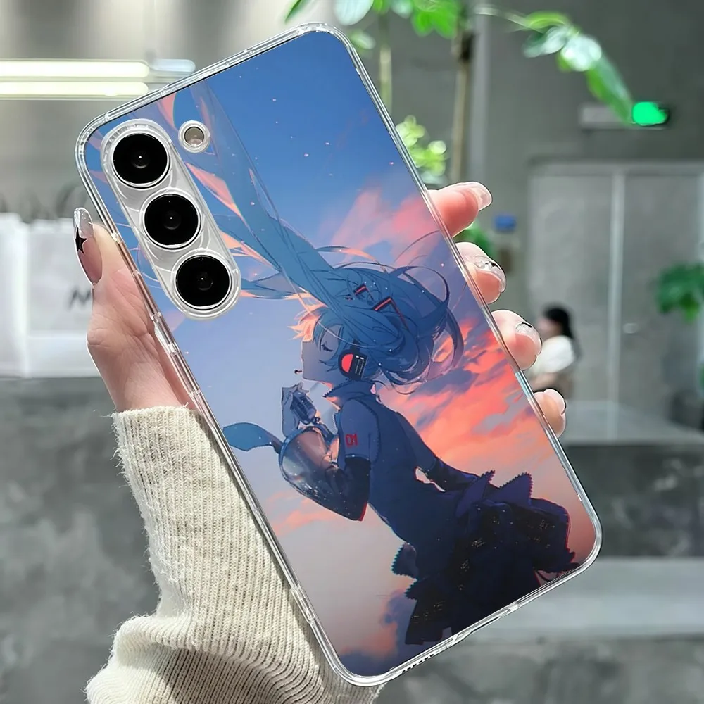 حافظة لهاتف سامسونج جالاكسي A52 A12 A51 S21 Edge S22 ULTRA S23 S20LITE Plus غطاء شفاف للغاية #4