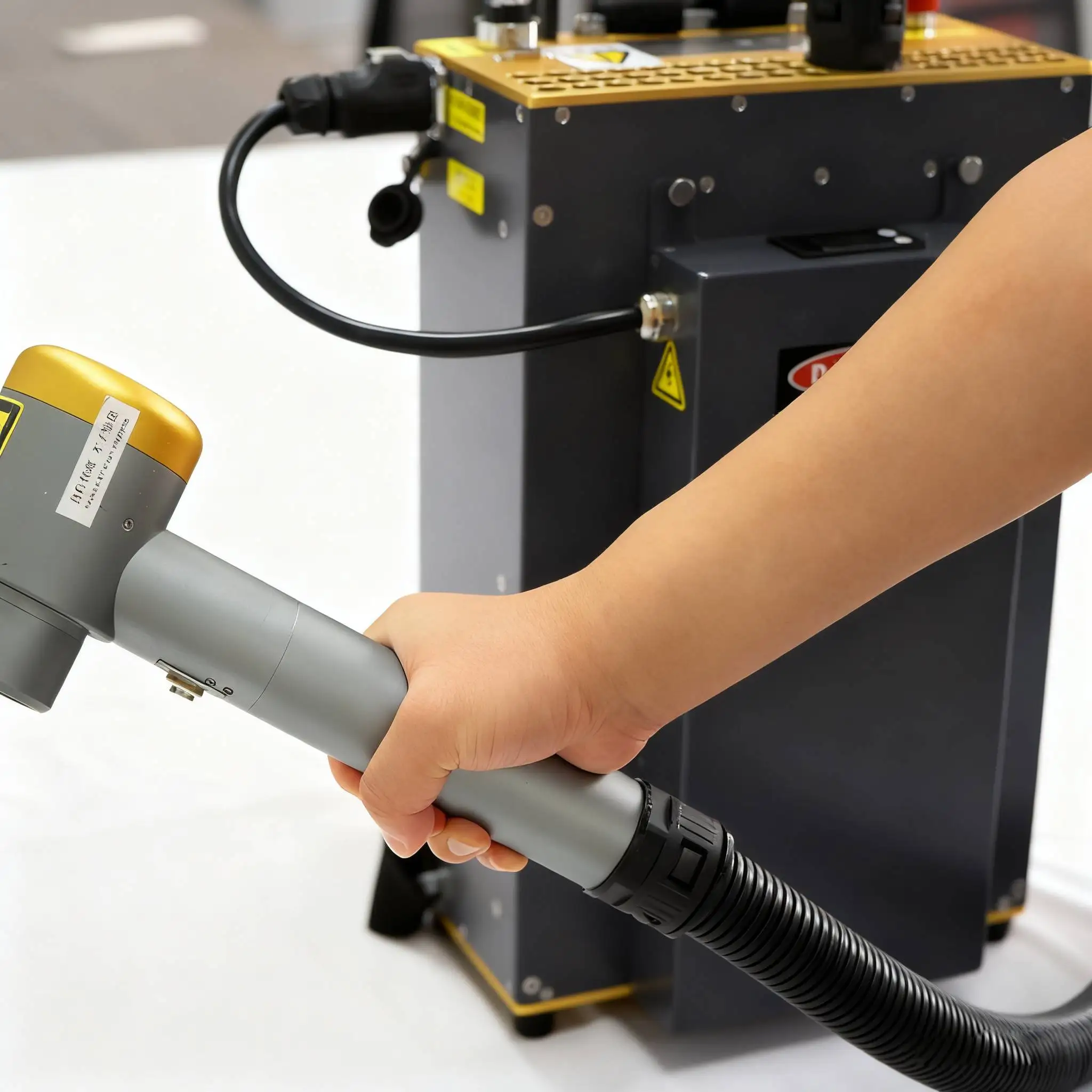 300W Backpack JPT Pulse Fiber Laser Cleaning Machine AC 220V/Battery Powered Laser Cleaner For Metal Wood Oil Paint Rust Removal