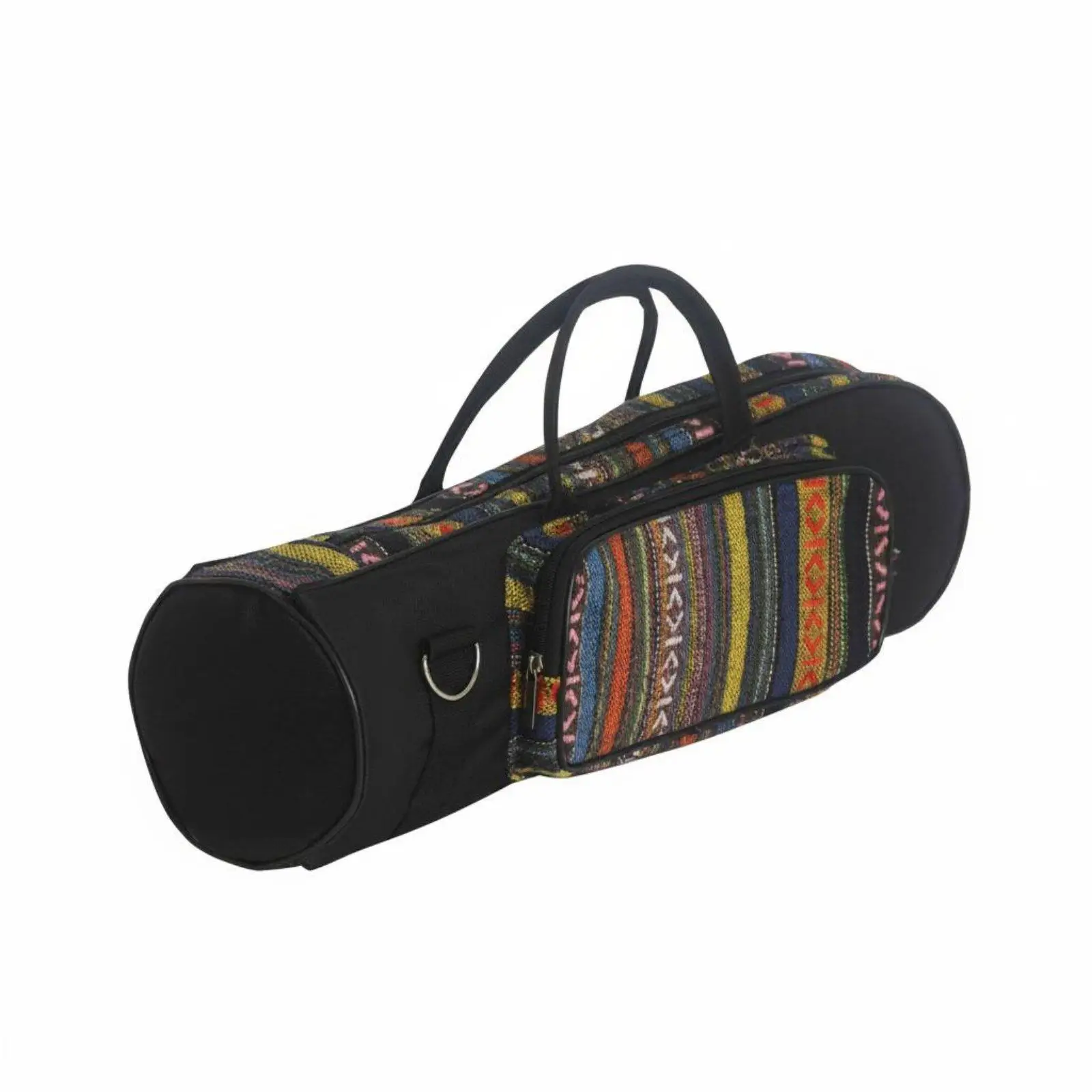 Small Storage Pouch Double Zipper Trumpet Case Canvas Organizer for Trumpet Accessories and Travel Use