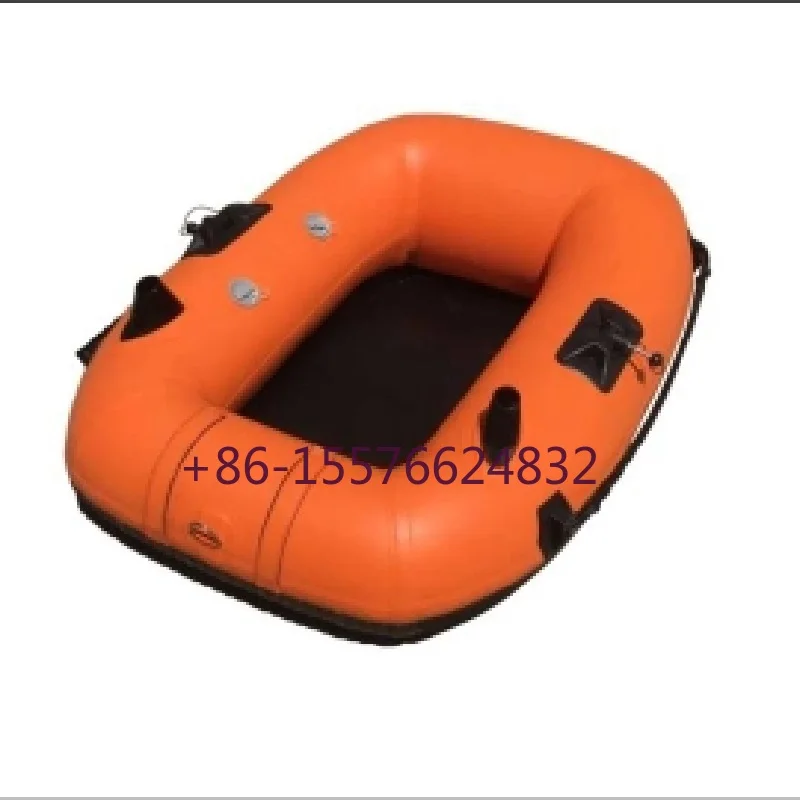 

Single Inflatable Fishing Boats 1.2MM PVC Rowing Kayak Thick and Wear-resistant Dinghy Craft for Water Sports