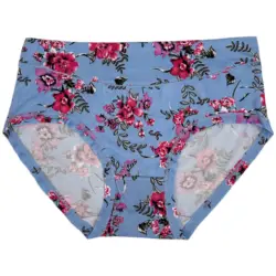 Big Size Women's Underwear,Butterfly Printing Female Panties,Plus Size Women's Underpants,Extra Large Briefs,Modal Panty Woman