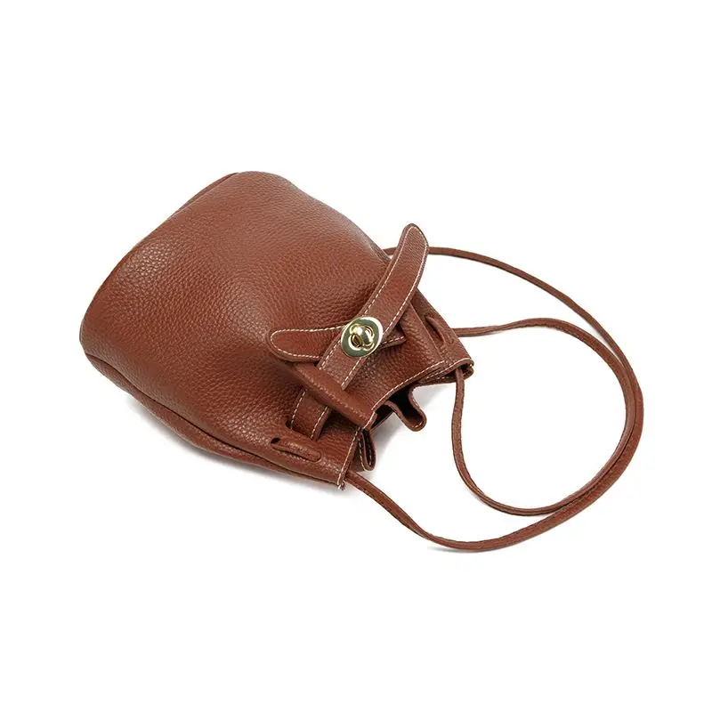 New Fashion Casual Bucket Bag with Large Capacity and Adjustable Strap for Women’s Daily Use