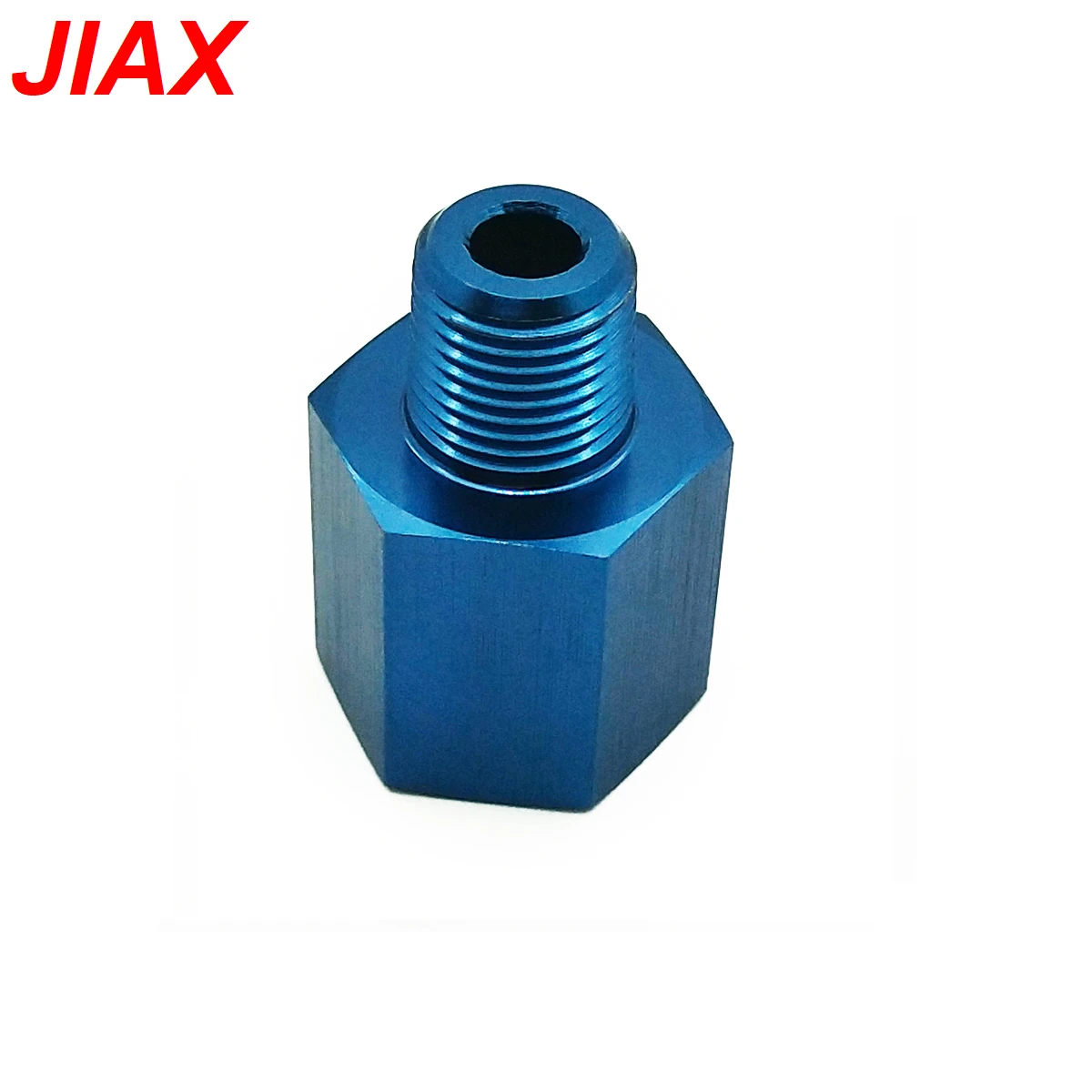 Universal Aluminum Fitting Pressure Gauge Sensor Sender Thread Reducer Adapters M12x1.5 to 1/8 NPT, Female M12 P1.5 to Male 1/8