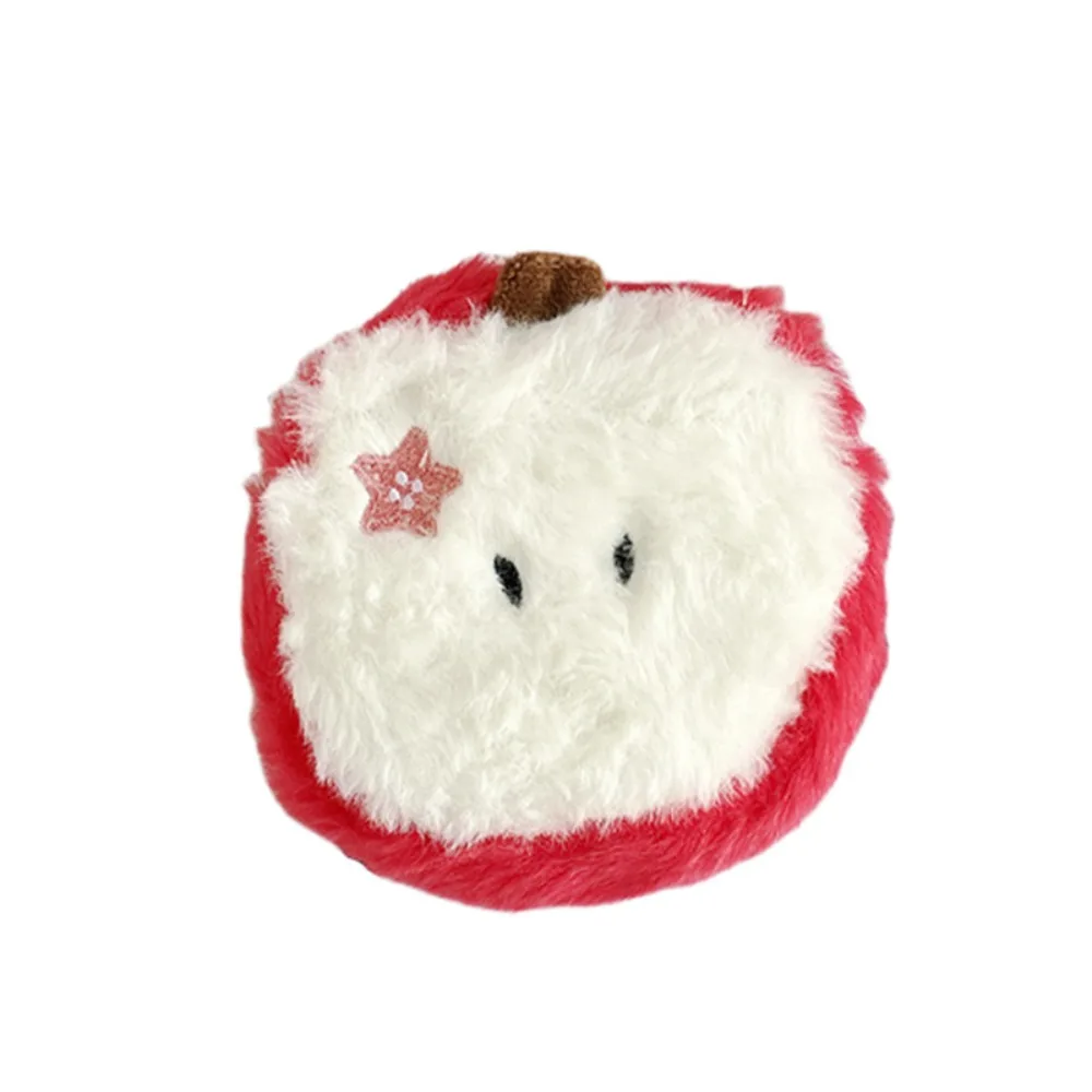 Earphone Cover Earphone Bag Plush Coin Purse Mini Fruit Plush Zero Wallet Kawaii Small Mini Storage Bag Earphone