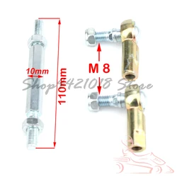 Kit de joints à rotule pour trottinette électrique M8, 2 temps, 90mm/110mm, accessoires pour enfants, Go Kart, Bumosquito, 1 paire/2 jeux