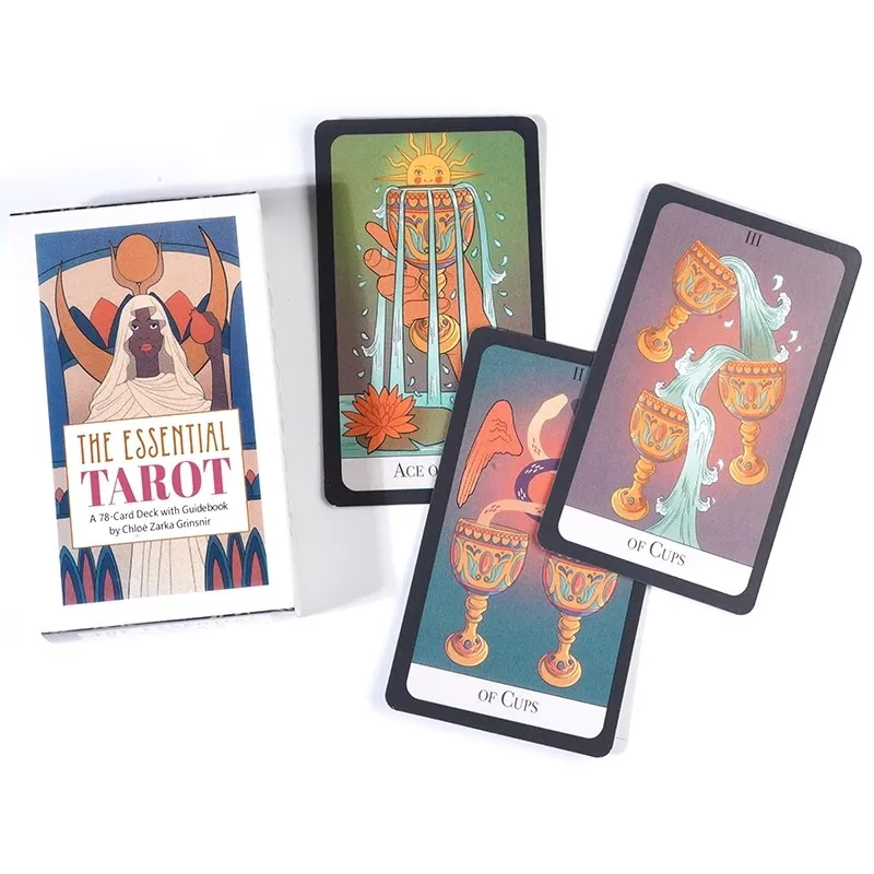 The Essential Tarot Cards A 78 Oracle English Visions Divination Edition Borad Playing Games