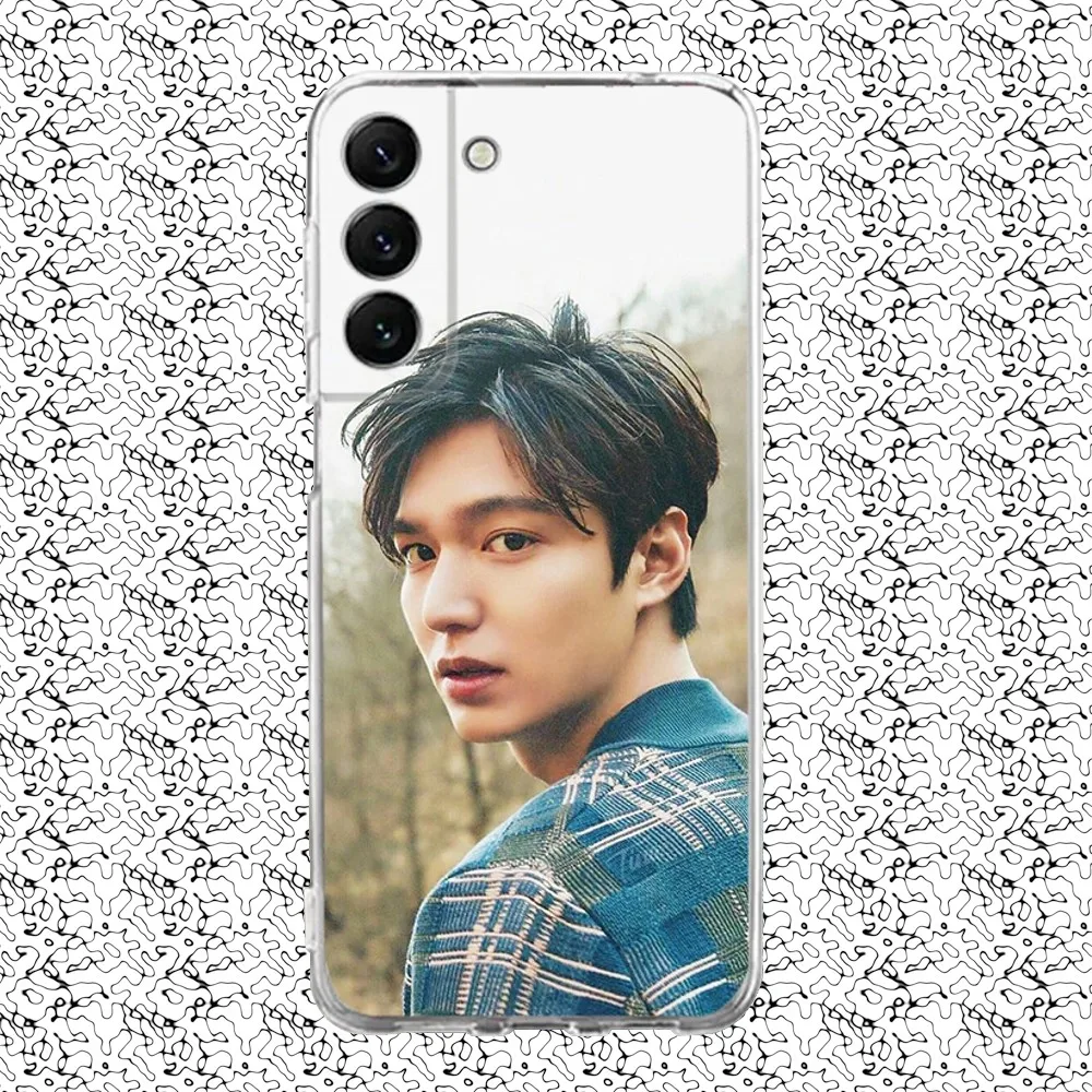 Lee Min-Ho Korea Actor Telefoonhoes Siliconen Voor Samsung S30,S23,21,22,20 Ultra,S20 Fe Lite, S10,9, Pius Note20ultra Hoes Clear