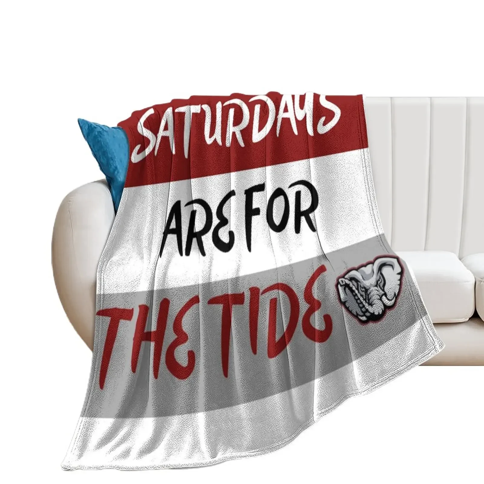 Saturdays are for the Tide Throw Blanket Moving For Decorative Sofa Polar Comforter Blankets