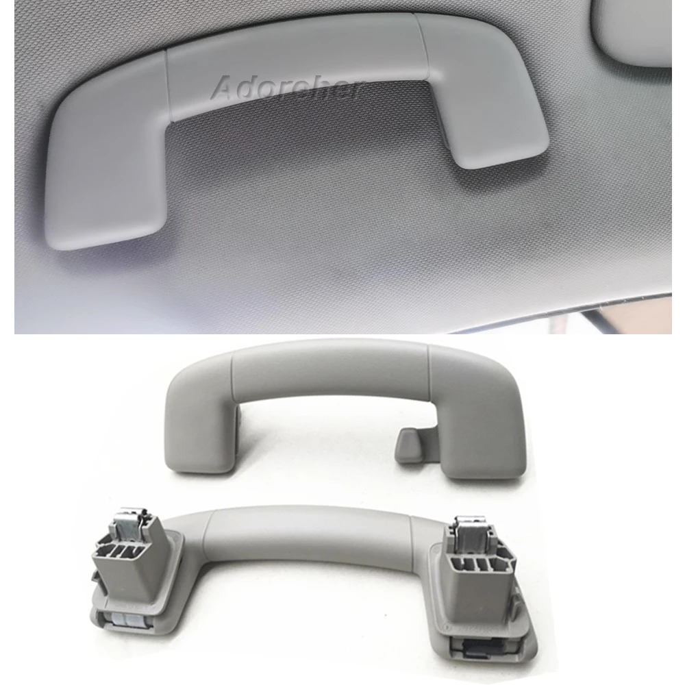 

Gray Color For VW Tiguan 2 MK2 2017 2018 Car Roof Handle Inner Ceiling Pull Handles