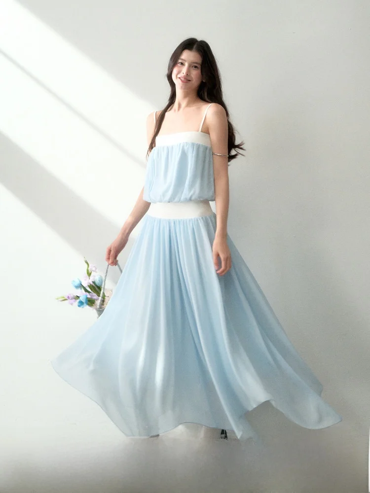 

Женский топ Ele Flower Bud на бретельках, летний, утягивающий, скрывающий недостатки фигуры, повседневный, из полиэфирного волокна, жилет-безрукавка