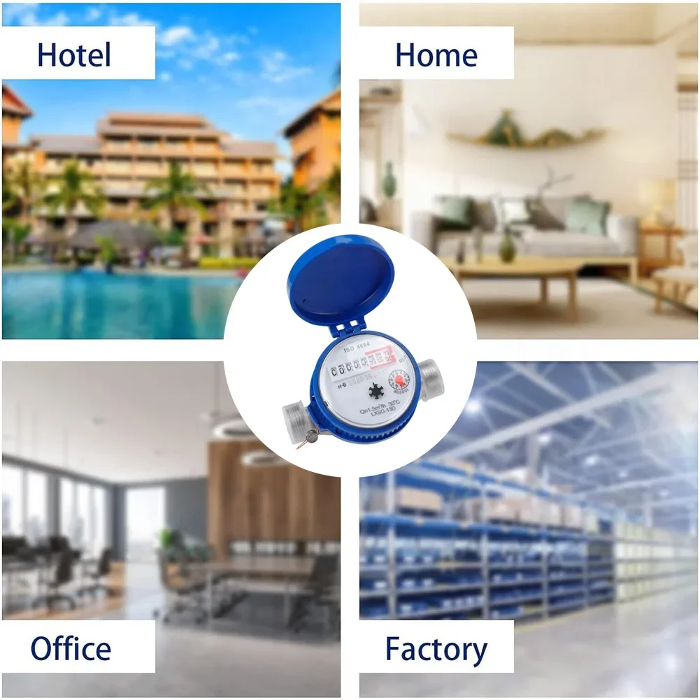 Smart Water Meter Household Mechanical DN15 Rotary Calibrator Water Meter Rotary Mechanical Water Meter