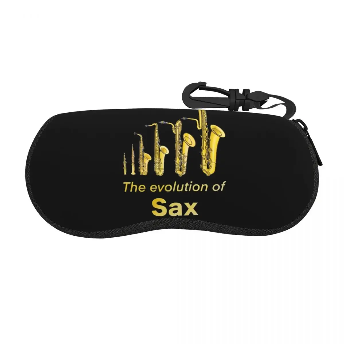 

Саксофонист-музыкальный художественный чехол для очков Y2k с графическим корпусом, портативная коробка для солнцезащитных очков для женщин и мужчин, мягкая сумка для очков