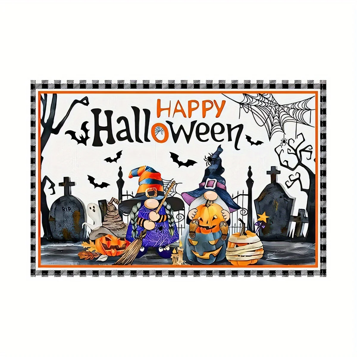 Festive Halloween Placemats: Perfect for Family, Hotel, Banquet, and Holiday Decor