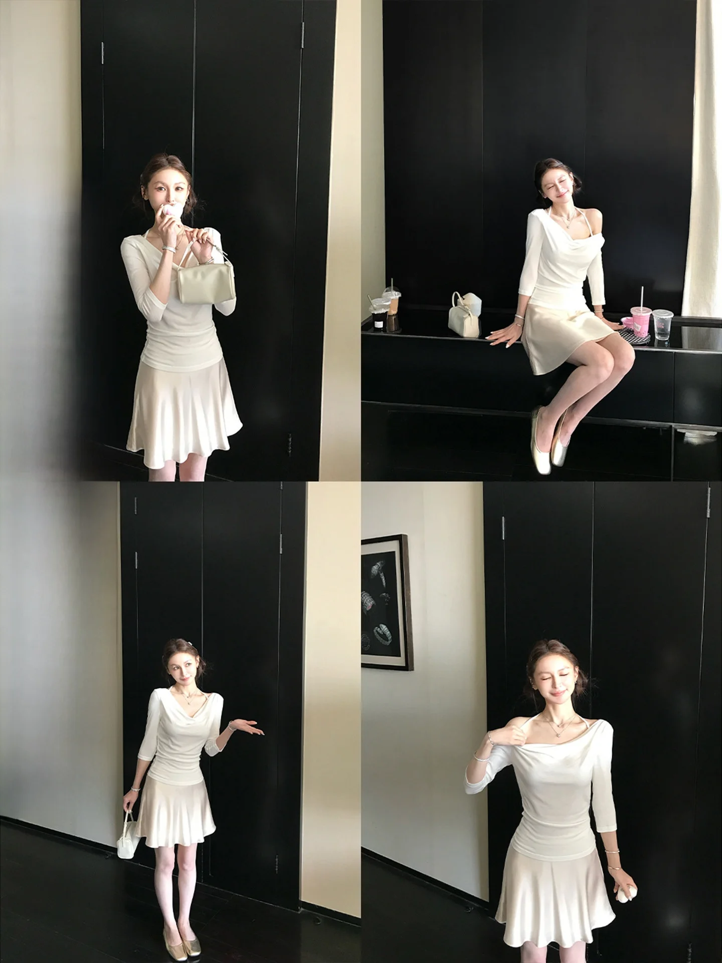 

Юбка Skk Store Cru Sensitive Sister Acidic Smooth Iny F-Length, женская летняя юбка А-силуэта из вискозы и полиэстера