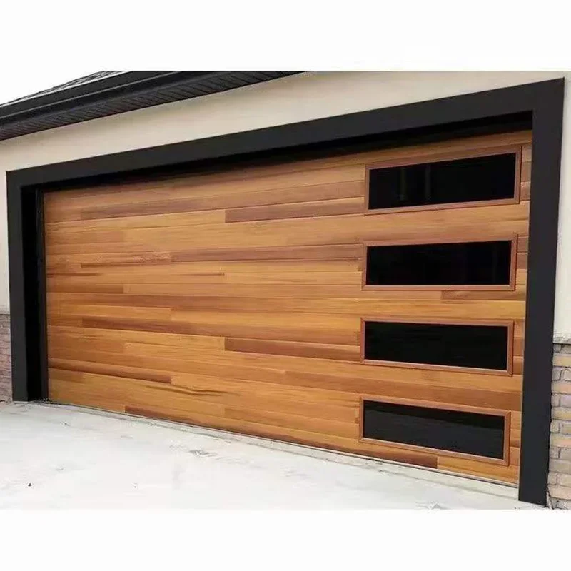 for Hihaus wholesale custom contemporary villa steel sectional garage door