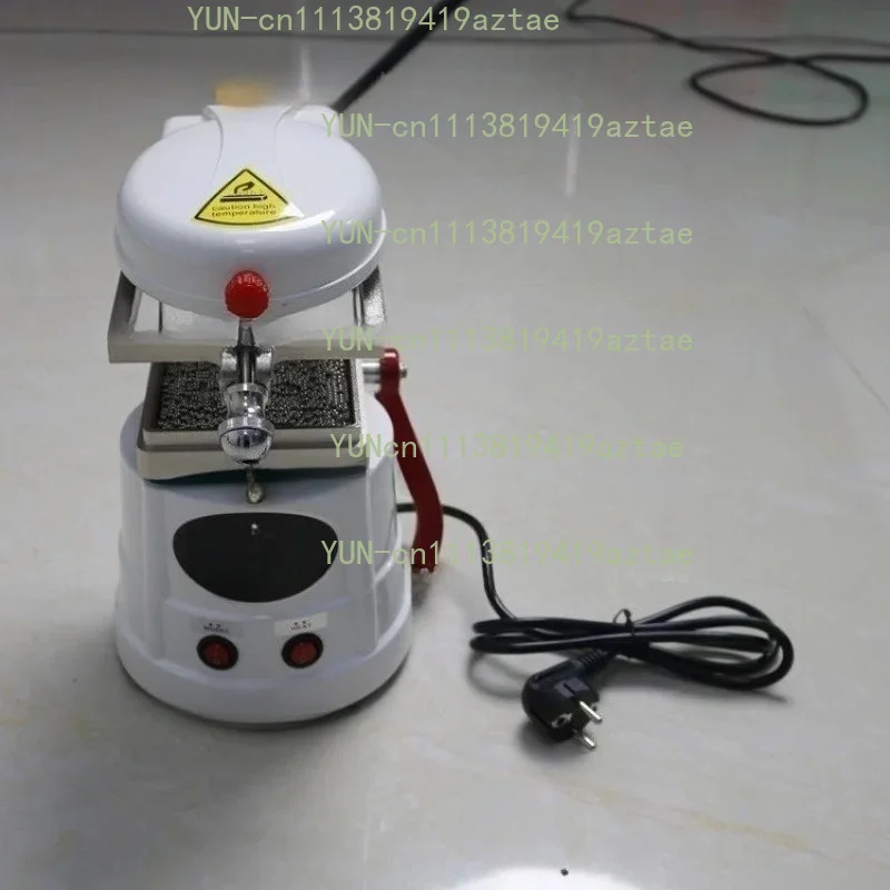 Vacuum Forming Machine White Thermoforming Press Molding Machine With Steel Ball For Retainer Making