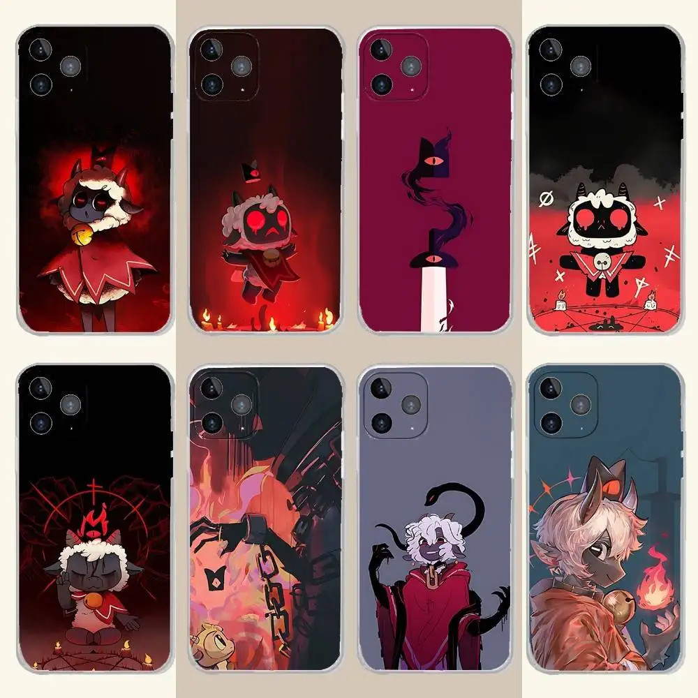 

C-Cult of the L-Lamb Phone Case For iPhone 17,16,15,14,13,12,11 Pro,Max,Plus,X,XS,XR,SE4,E Mini Transparent Soft Cover