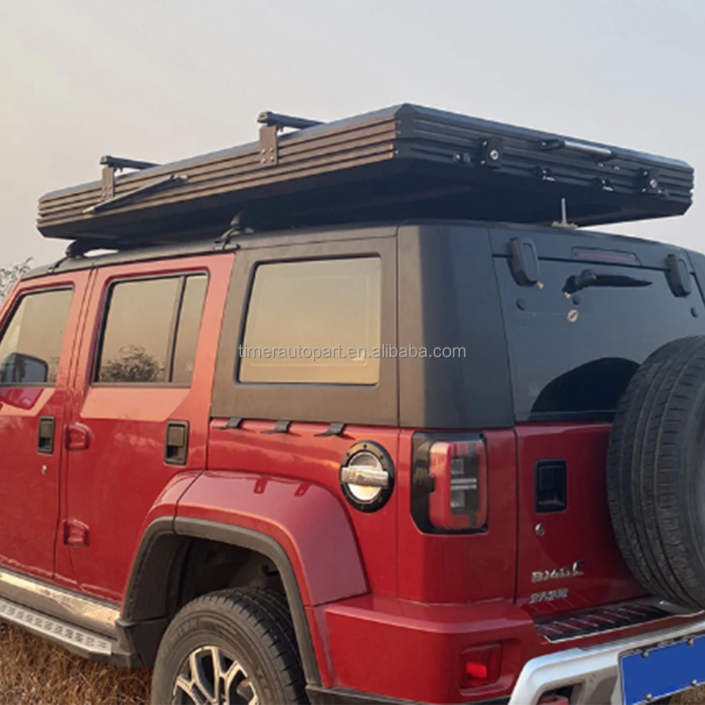 Wholesale Aluminum Alloy Roof Top Installation Tent Ironman Triangle Camping Wrangler Off-Road Driving Tour Car Tents