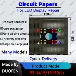 P3 series Circuit Paper，Double-sided solder pads, fully covered with large holes ,Used for repairing damaged PCB pads