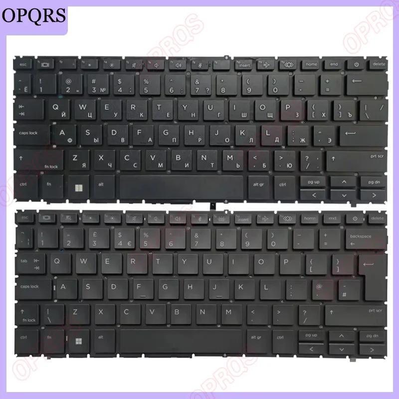 NEW For ELITEBOOK 830 835 840 845 ZBook Firefly 14 G9 G10 G11 Russian/US/UK/Latin/French laptop keyboard with backlight