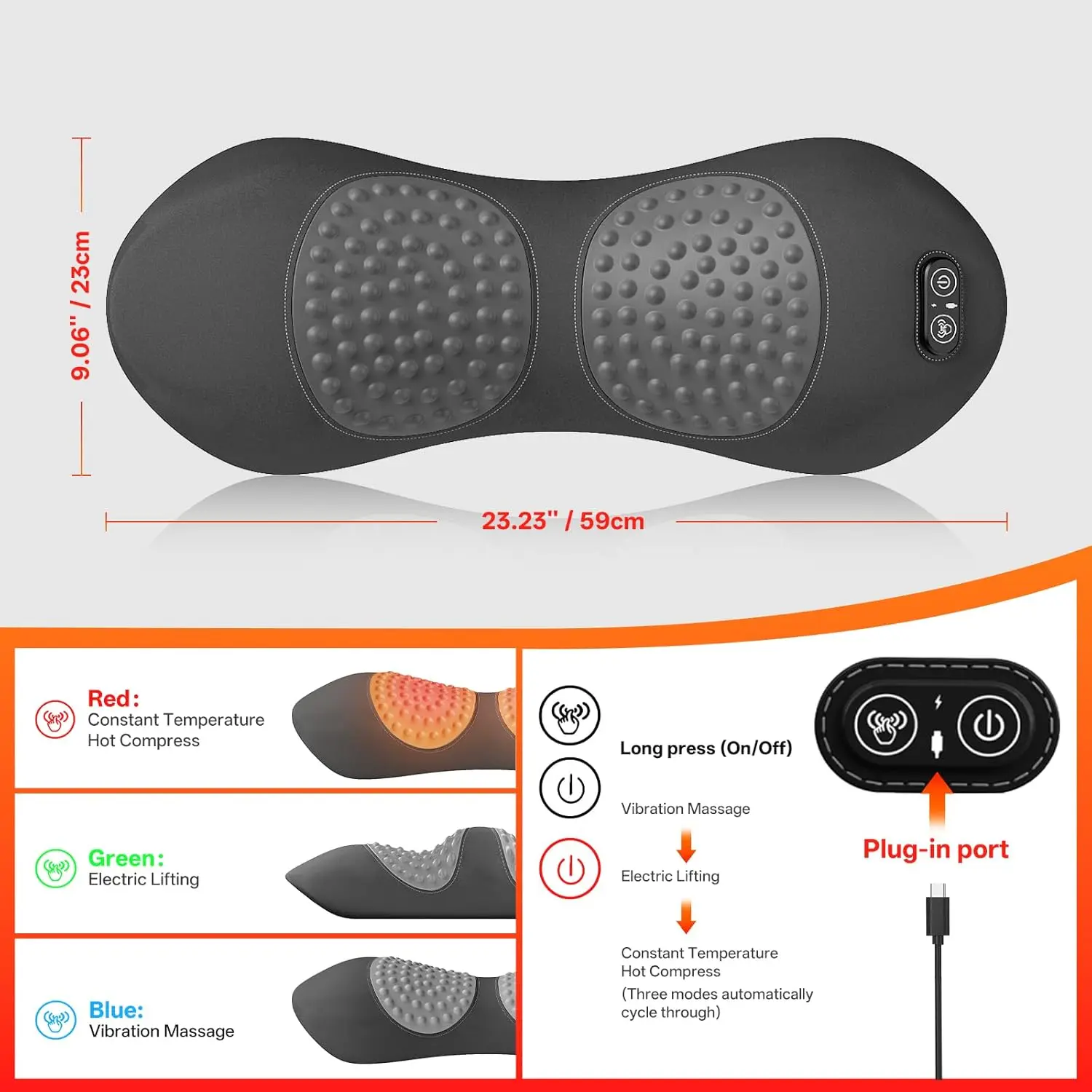 Рисунок 6 - Электрическая подушка для поясничной