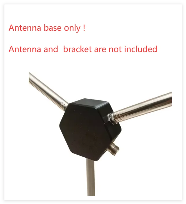 M10 SO-239 Short wave positive V-rod antenna base with 200W balun, positive V-short wave antenna, newly designed 1-50mhz