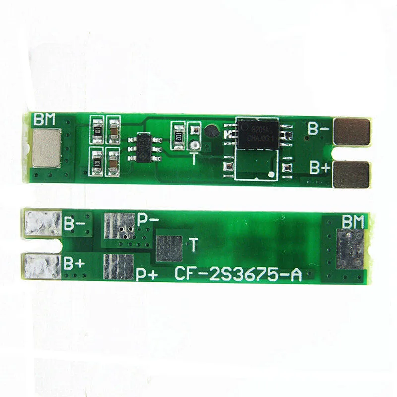 Free shipping 2pcs 2S 7.4V 3A Lithium Battery Protection Board 18650 Battery Protection Module