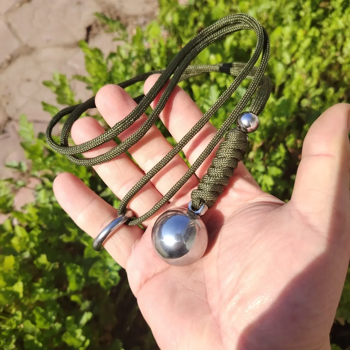 Self Defense Personal Security Protection Equipment Outdoor EDC Tool Emergency Survival Window Broken Stainless Steel Ball DIY